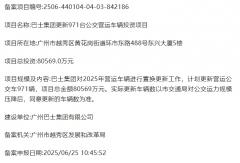 超8.1亿！一地发布971辆公交更新项目