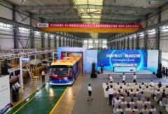 中车首款新能源机场摆渡车正式发布