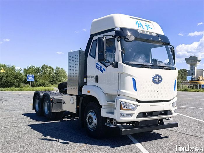 解放牌CA4250P62T1BEVA9纯电动半挂牵引车