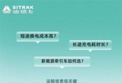 汕德卡新能源牵引车以场景化解决方案，精准匹配卡友需求！