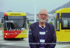 80辆金旅纯电动公交交付瑞典正式运营