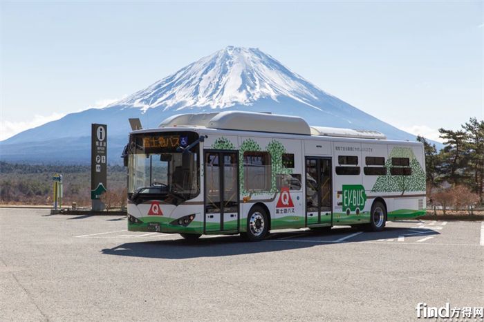 比亚迪大巴在日本