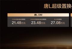 OTA进阶及新车色发布，比亚迪唐L置换补贴后售价21.48万元起
