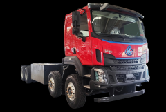 长续航强动力双核驱动 资源运输优选乘龙H5 8x4纯电自卸车