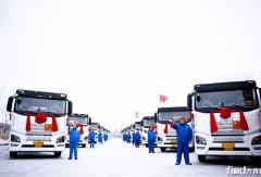 一汽解放JH6危险品牵引车批量交付仪式圆满举行