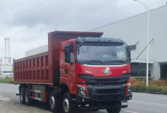 大电量+长续航！乘龙H7 8X4纯电自卸车资源运输实力担当