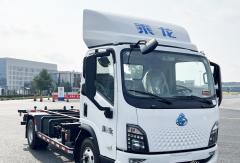 乘龙翼威2纯电车厢可卸式轻卡 重构城配中短途运输新生态