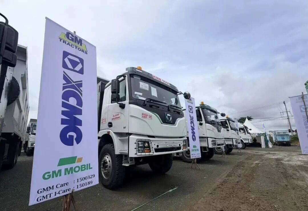 徐工纯电动自卸车亮相东南亚绿色矿业展