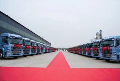 60台交付 重汽豪沃TX燃气车开年即冲刺！