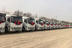 向新而动、震撼开篇！徐工新能源重卡多地批量交付