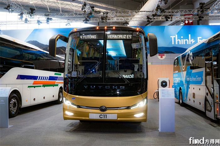 宇通在墨西哥客车展发布全品类公路车型