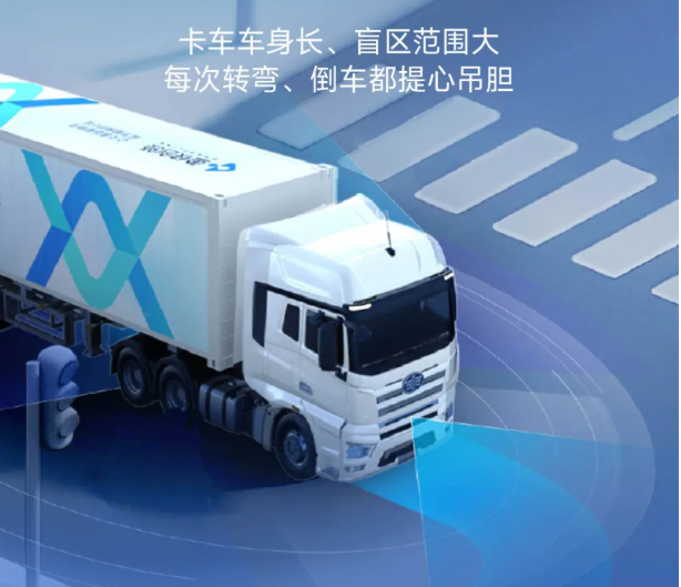 一汽解放智能车机四方位安全影像来了