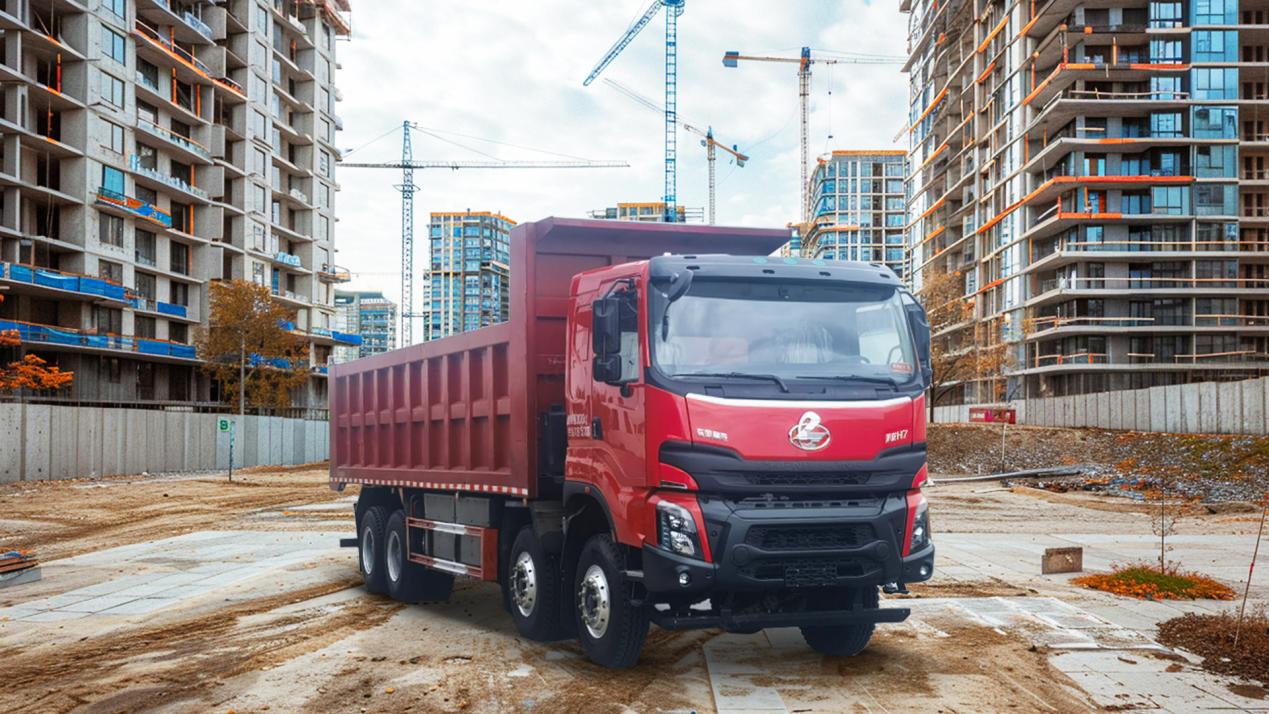 乘龙H7 8X4纯电自卸车：硬核实力破局，绿色创富新标杆