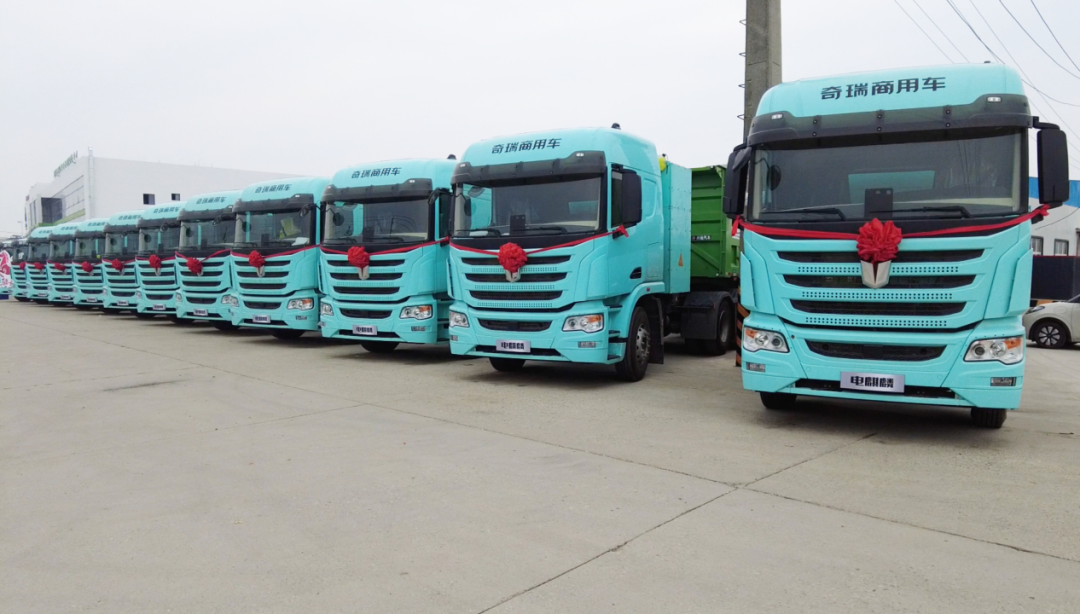 国轩高科硬核配套 助力奇瑞商用车联合重卡西南市场交付110台再签500台