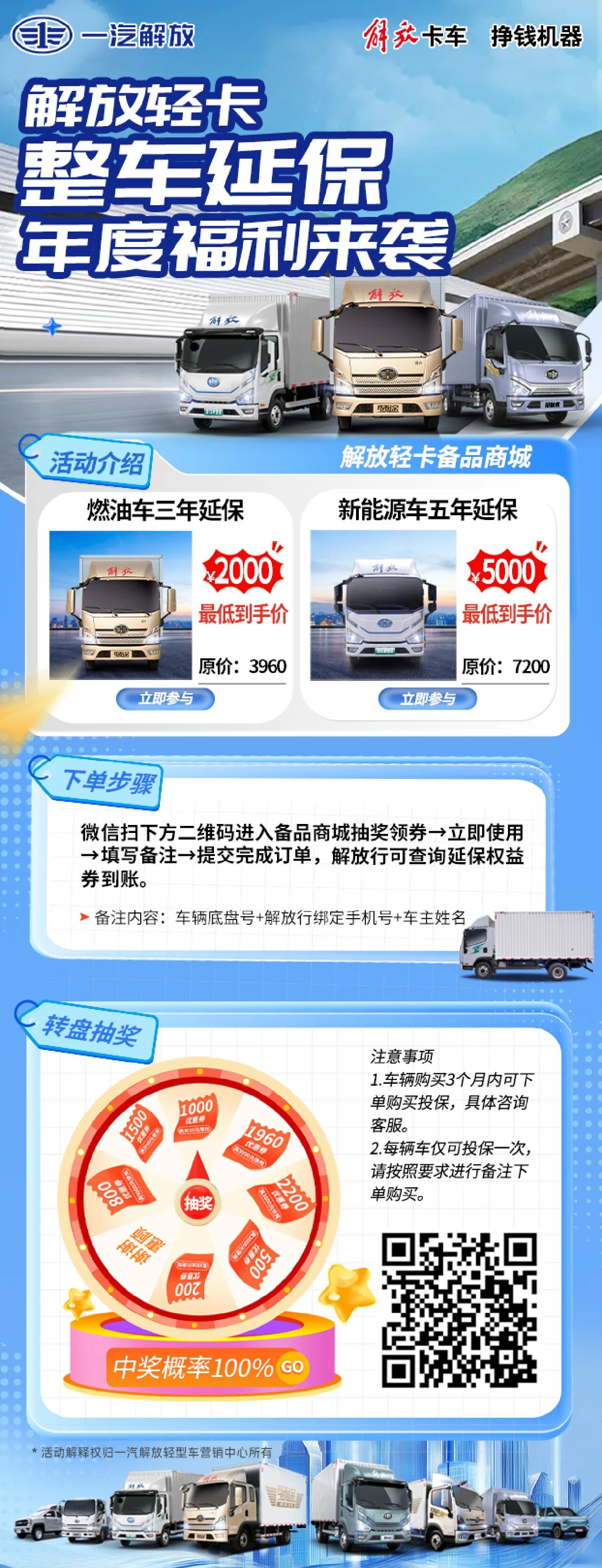 整车延保年度福利，即刻抽奖领取权益！