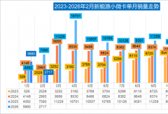 新能源小微卡2月前十大变！远程继续领跑 菱势杀进前五 比亚迪逆增75倍