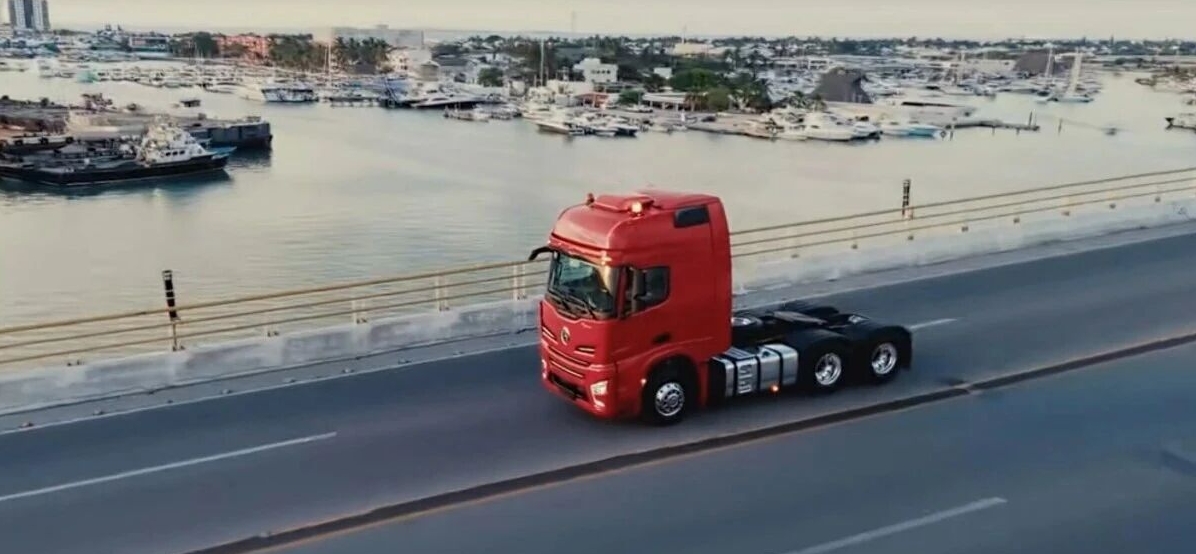 陕汽1-2月海外实销同比增长21.48%