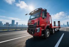 乘龙H5 6×2平板运输车：潍柴芯赋能 长轴稳护航 创富领跑