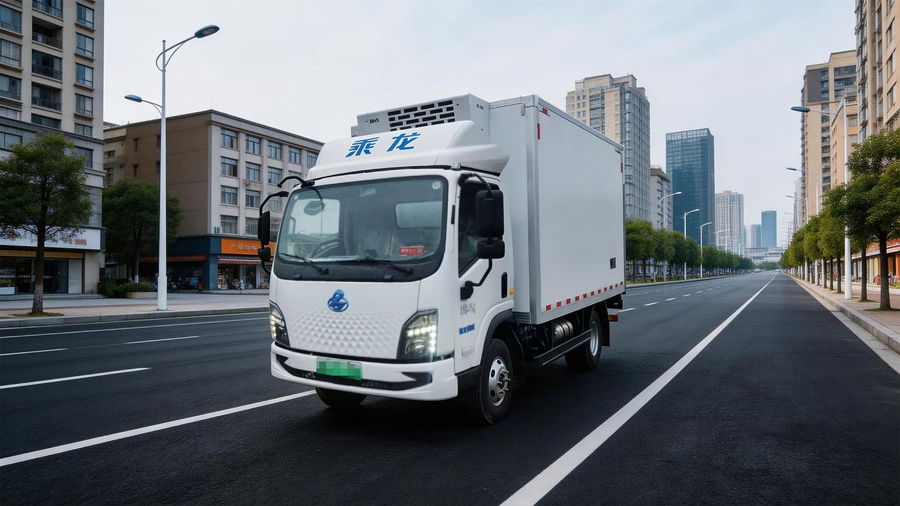 乘龙翼威2冷链纯电轻卡：冷链运输“鲜”锋 高效创富更省心