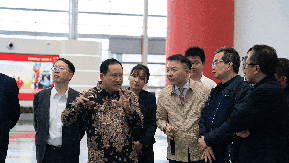 批量交付！三一SE588电动重卡正式交付印尼头部能源企业