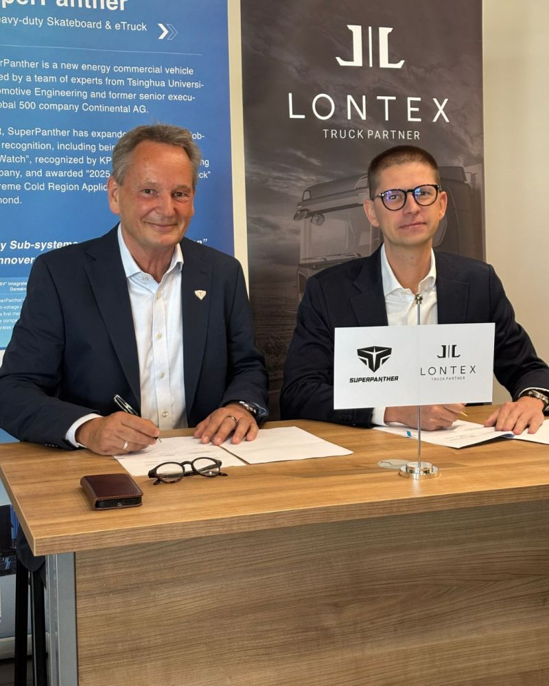 速豹与波兰运输科技集团 LONTEX 重磅合作