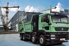 零碳基建新主力| 豪沃TX新能源自卸车，工程运输创富全能手