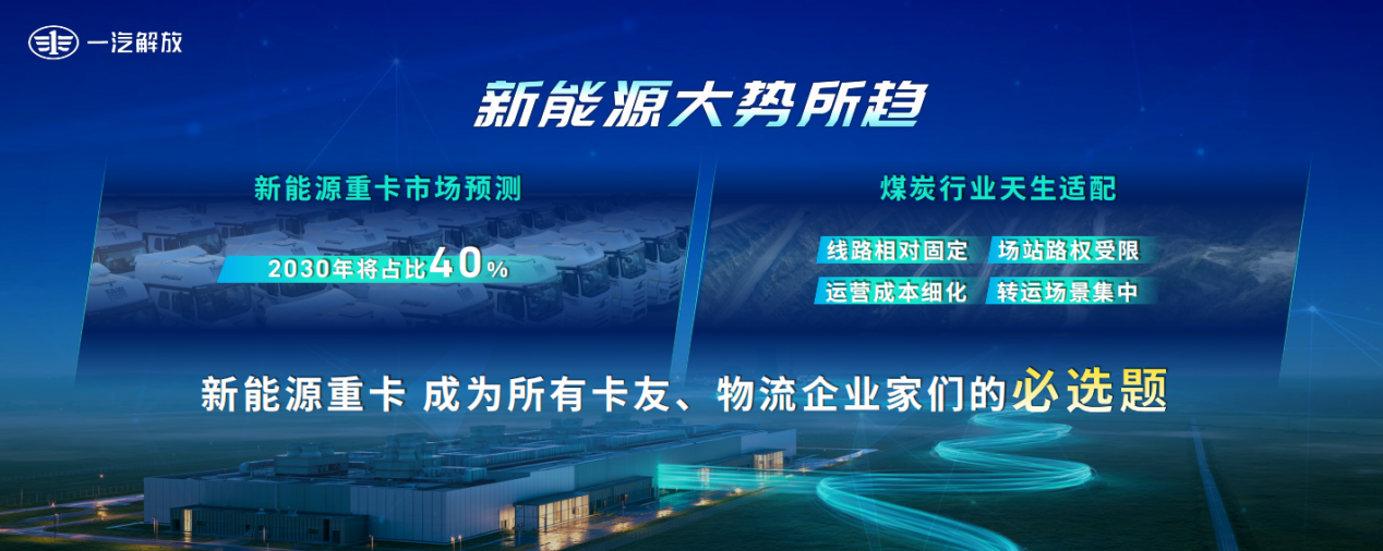 面对“疆煤外运”解放新能源重卡如何跨越续航鸿沟？