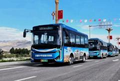中通Z6纯电客车助力西藏江孜开通首条城市公交线