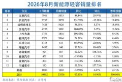 电动轻客8月涨7成！五菱/长安/远程 三王混战谁夺冠？