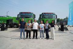 1.49kWh/km！欧曼银河TM纯电自卸车城建渣土运输 尽显高效低耗实力