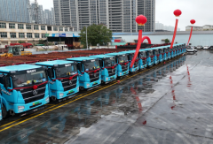 三一重卡×卓新物流|150台电动重卡战略签约