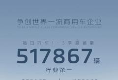 福田汽车前9月成绩：重卡涨20% 出口增44% 