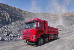 600度大电量加持！工程运输就选乘龙H7 Pro 8×4纯电自卸车