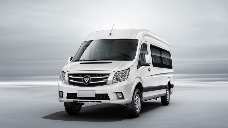 福田图雅诺护航"一带一路"展中国风采