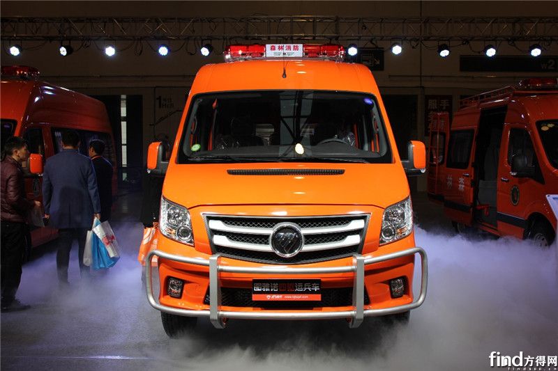 四驱动力!图雅诺森林消防运兵车上市!