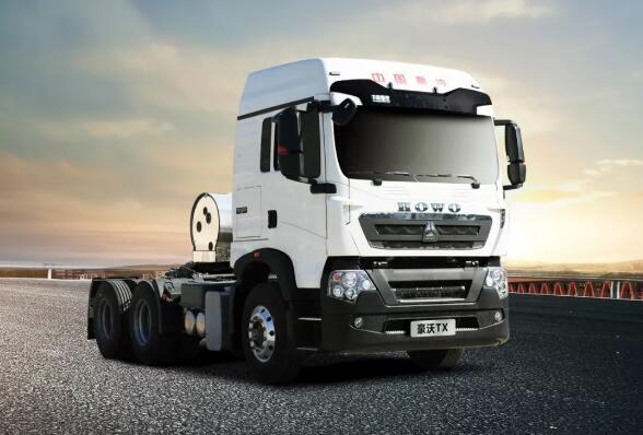 重汽豪沃tx国六燃气车气耗2832公斤可靠不误工