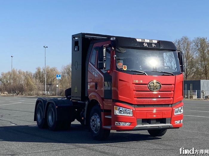 解放牌ca4250p66t1bev换电式纯电动半挂牵引车